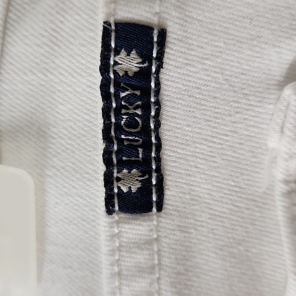 Lucky Brand Crisp White Denim - Picture 4 of 8
